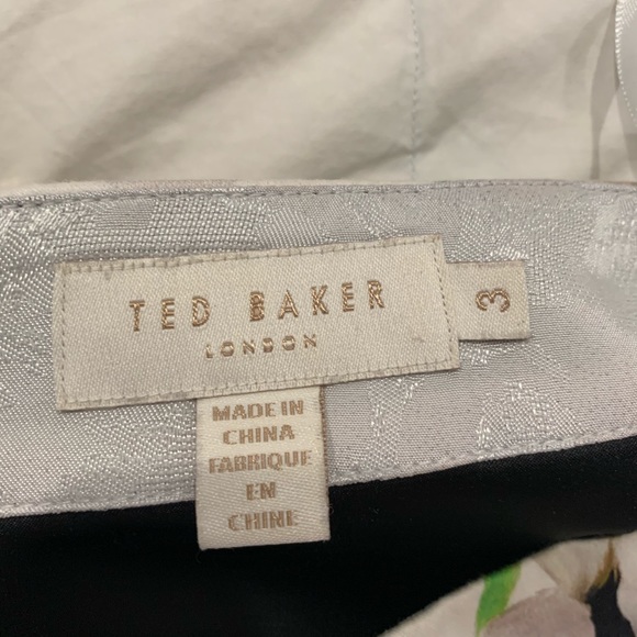 Ted Baker Dayian Floral Pencil Skirt - Size 6 - Picture 5 of 6